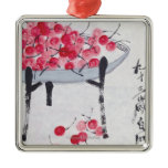 Cherries ornaments