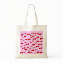 Cherries Pattern. Tote Bag