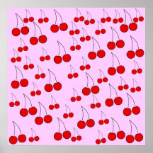 Cherries Pattern. Print