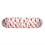 Cherries Pattern. Skateboard