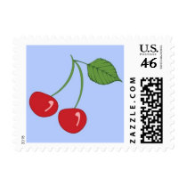 Cherries Postage Stamps