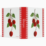 Cherries Recipe Binder