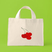 Cherries Tote bags
