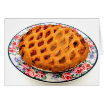Cherry And Apple Pie Card