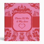 Cherry Berry Delight with Square Nameplate Vinyl Binders