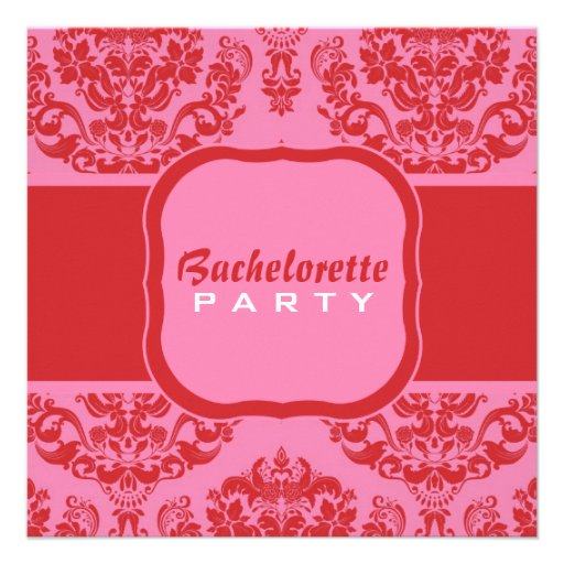 Cherry Berry Delight with Square Nameplate Invites