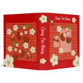 Cherry Bliss binder