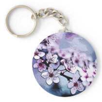 Cherry Blosom Keychain