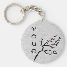 Cherry Blossom - Artistic Yoga Gifts Keychains
