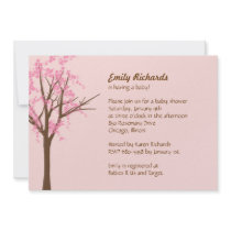Cherry Blossom Baby Shower Invitation