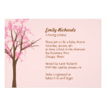 Cherry Blossom Baby Shower Invitation invitations