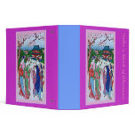 Cherry Blossom Vinyl Binders