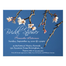 Cherry Blossom Bridal Shower Invitation