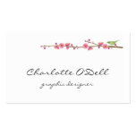 cherry blossom business card template