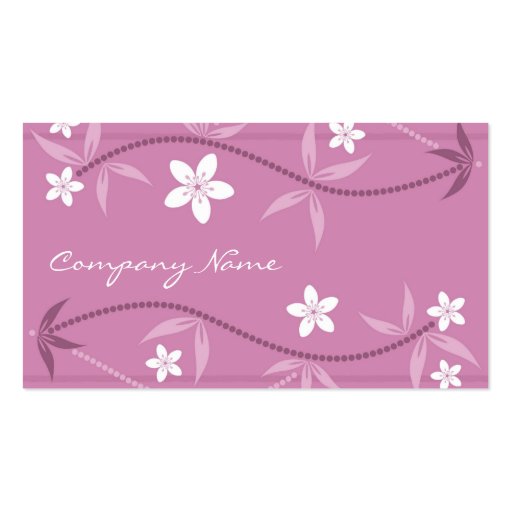 Cherry Blossom Business Card