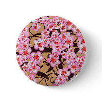 Cherry Blossom Buttons