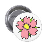 Cherry blossom buttons