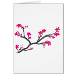 cherry blossom greeting card