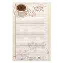 Cherry Blossom Coffee Stationery by Customizables Cherry Blossom Coffee Stationery