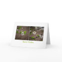 Cherry Blossom Diptych • Easter Greeting Card