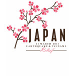 CHERRY BLOSSOM - EARTHQUAKE & TSUNAMI RELIEF TEE SHIRT