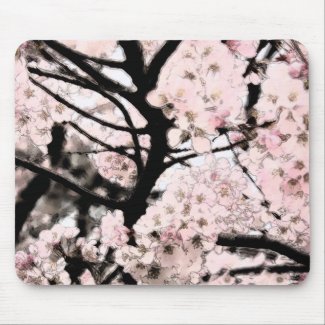 編集される桜 mousepad