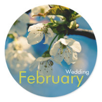 Cherry Blossom • February Wedding Sticker by SabineStGreetings Cherry Blossom • February Wedding Sticker