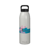 Cherry Blossom Floating in Water water bottles