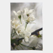 Cherry Blossom Flowers  kitchen tea towel kitchen towels