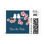 Cherry Blossom Garden (Pink Navy)  Wedding postage