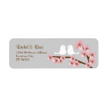 Cherry Blossom Garden Return Address Return Address Label