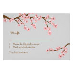 Cherry Blossom Garden RSVP w/ envelopes invitations