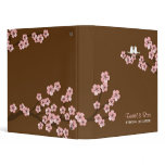 Cherry Blossom Garden Wedding binders