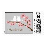 Cherry Blossom Garden Wedding postage