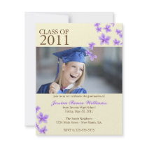 Cherry Blossom Graduation (Today's Best Award) Custom Announcement