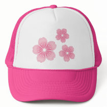 Cherry Blossom hats by trendyteeshirts Cherry Blossom hats