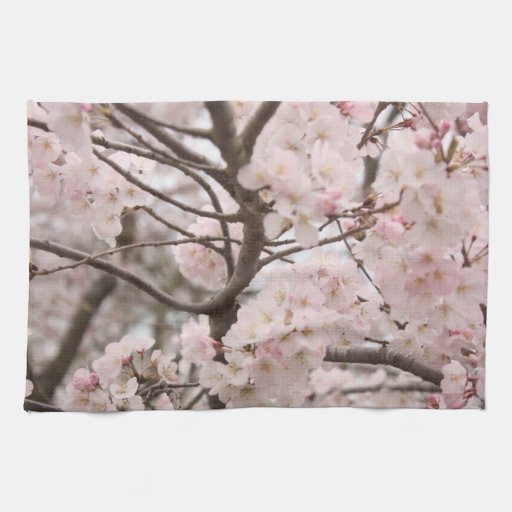 Cherry Blossom Kitchen Towels 