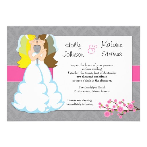 Lesbian Wedding Invites 78