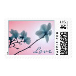Cherry Blossom Love postage stamps stamp