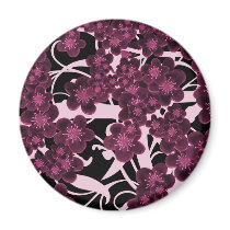 Cherry Blossom Fridge Magnets