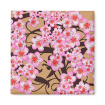 Cherry Blossom Fridge Magnets