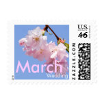 Cherry Blossom • March Wedding Stamp