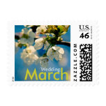 Cherry Blossom • March Wedding Stamp