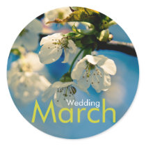 Cherry Blossom • March Wedding Sticker by SabineStGreetings Cherry Blossom • March Wedding Sticker