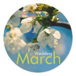 Cherry Blossom • March Wedding Sticker