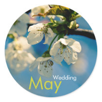 Cherry Blossom • May Wedding Sticker by SabineStGreetings Cherry Blossom • May Wedding Sticker