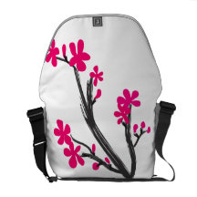 Cherry Blossom Messanger Bag Courier Bag