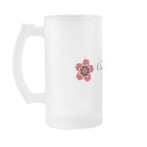 Cherry Blossom Modern Custom Best Man mugs