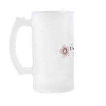 Cherry Blossom Modern Custom Best Man mugs