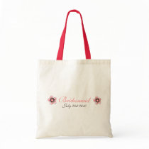 Cherry Blossom Modern Custom bridesmaids Favor bags